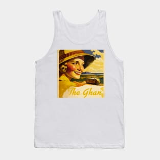 The Ghan Railway Australia Vintage Travel Art Poster Tank Top